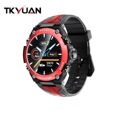 China Dk10 Touch Screen Digital Watches Music Watch Outdoor Sports Smart Watch With Compass Time Air Pressure Measurerement Reloj Inteligente for sale