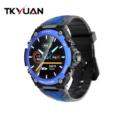 China Touch Screen OEM Smart Watch Men Play Music Independently 1.3 Inch IP68 Full Touch Sports High Diving Waterproof Heart Rate Smartwatch for sale