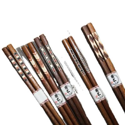 China Viable Custom Made High Quality Natural Wooden Chopsticks, Reusable Heat Transfer Chopsticks Craft Wooden Chopsticks for sale