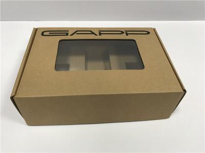 China Recyclable Custom Corrugated Paper Box , Sturdy Packing Boxes Customized Size for sale