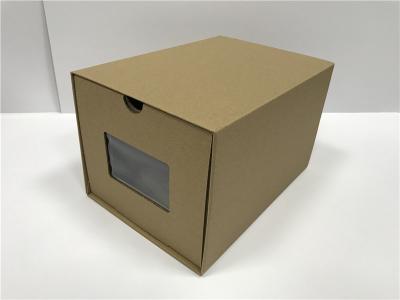 China Drawer Type Corrugated Packing Boxes Ultraviolet Light Treatment Coating for sale