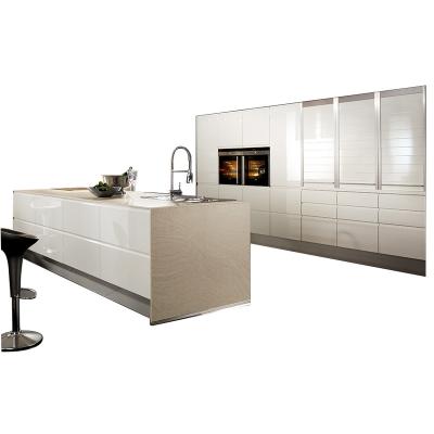 China Environmental Friendly Modern Custom Make High Gloss Lacquer Sideboard 2pac White Sideboards for sale