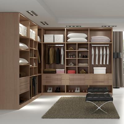 China Modern Professional Bedroom Closet Wardrobes Modern U-Shape DIY Design For Sale for sale