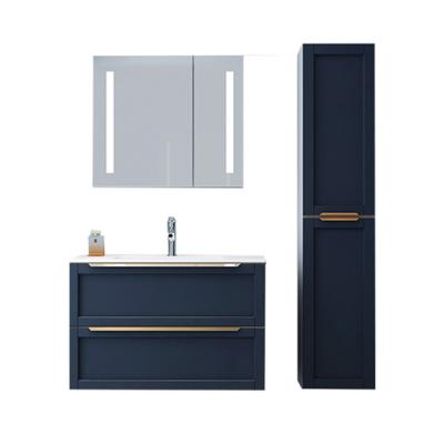 China 2022 Modes Modern Design Modern Shaker Wall Mounted Bathroom Vanity For Sale for sale