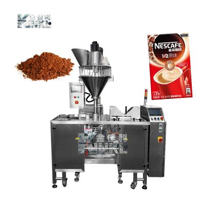 China Full Automatic Food Chilli Custard Spices Food Milk Powder Coffee Powder Packing Machine With Low Price for sale