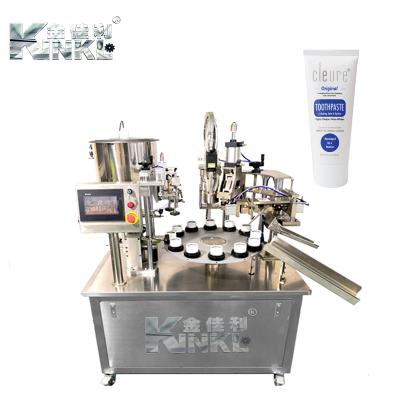 China Hot Food Sell Automatic Tube Machine Filling Machine Cream Filling Sealing Cosmetic Cream Filling Machine for sale