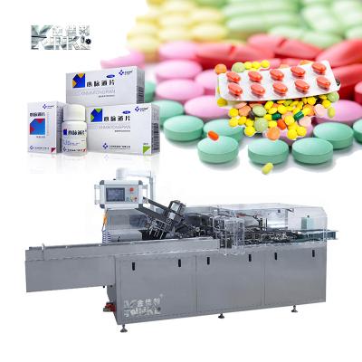 China High Speed ​​Automatic Food Table Box Machine Pill Blister Packing Cartoning Machine for sale