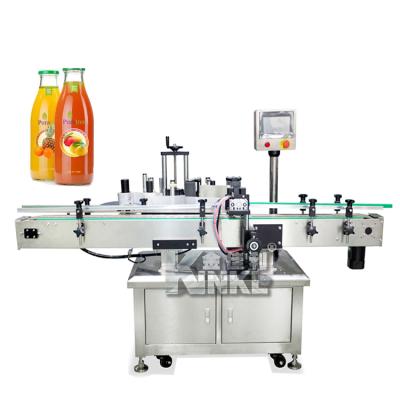 China High quality automatic food round bottle labeling machine for jam juice milk can bottles /jars/cans sticker labeling machine for sale