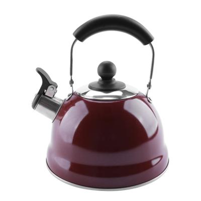 China 304 Stainless Steel 2.3L Sustainable Water Whistling Kettle With Bakelite Handle for sale