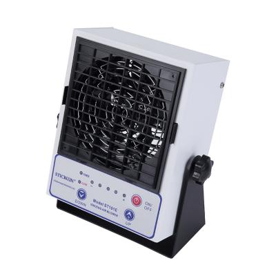 China Iron factory selling portable insulation DC button type desktop ionizing fan for sale