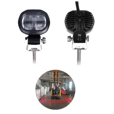 China Warning Bright Red LED Forklift Blue Line Safety Light Halo Light Warehousing Security System for sale