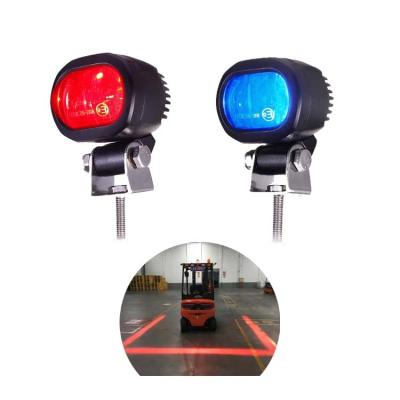 China LED Warning Hot Forklift Blue Line Safety Pale Area Lamp Truck Hazard Light Warehouse Red Light Safety Safety for sale