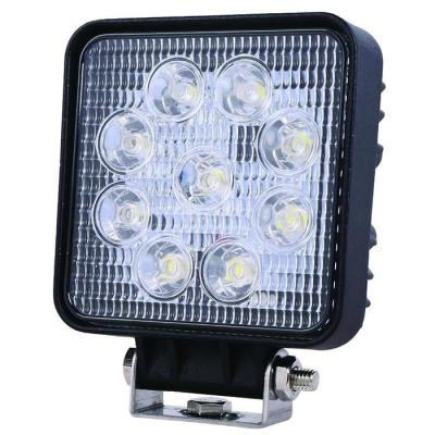 China LED Headlight Foglight 27W Flood Beam Trailers Truck Led Work Light Whole Sale Led Fog Driving Lights for sale