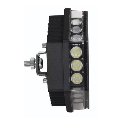 China 27W Led Forklift Headlamp Vertical Beam Work Lightweight 10-80 V DC 4Runner for sale