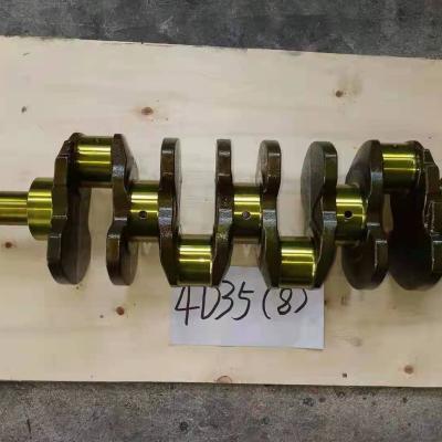 China Factory 4HF1 4D31 4D33 4D35 6D14 4BE1 crankshaft for Japanese truck parts. for sale