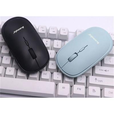 China High standard 3D mini mute 1600DPI 2.4G ultra-thin mute wireless optical mouse for desktop and laptop for sale