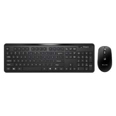 China Chocolate C500 Ultrathin Wireless Keyboard and Mouse Waterproof Set Factory Price Silent Mute Keyboard Mouse Combo Wholesale for sale