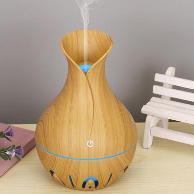 China Night Lamp Amazon Hit Flower Vase Diffuser Mini Ultrasonic Air Aroma Humidifier Machine Decorative Aroma Diffusers for sale