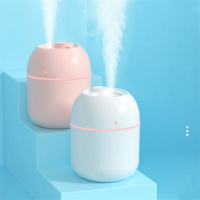 China 12v Wet Diffuser 220ML Mini Ultrasonic Personal Facial Humidifier Fogger Car Air Humidifiers H2O Humidificador Ultrasonic Mist Maker for sale