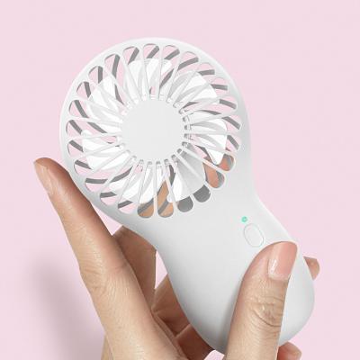 China Bestselling Air Cooloer Amazon Battery Powered USB Rechargeable Portable Mini Handheld Fan Available For Customized Logo for sale