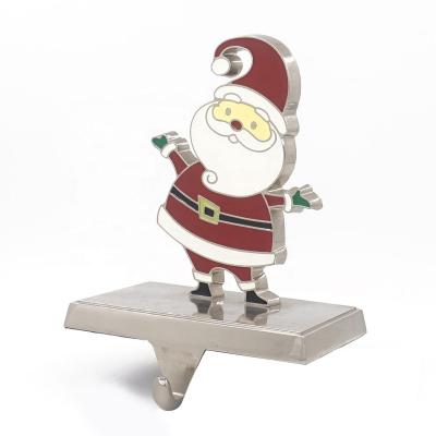 China High Quality New Merry Santa Stocking Holder Christmas Decoration Christmas Ornaments Popular Christmas Gift for sale