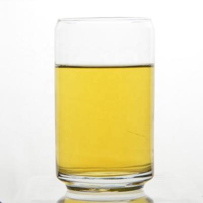 China Personality Cola Milk Fruit Creative Juice Beer Cup Can Glass Drinking Glass Cup For Party Celebration for sale