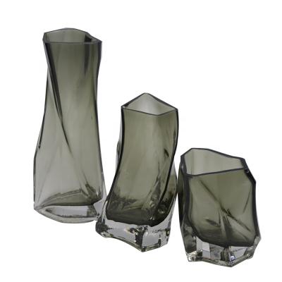 China New classic/postmodern handmade irregular high quality colorful vases for sale