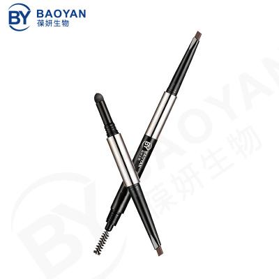 China Lightweight Automatic Eyebrow Pencil , Rotating Brown Eyebrow Pencil for sale