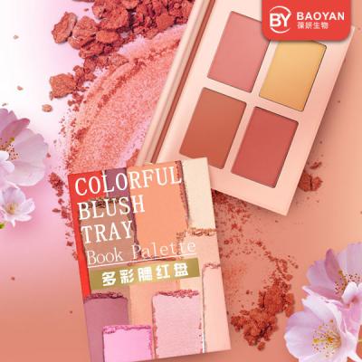 China Shimmer Matte Blush Palette Face Beauty Cheek Pink All Skin Type Apply for sale