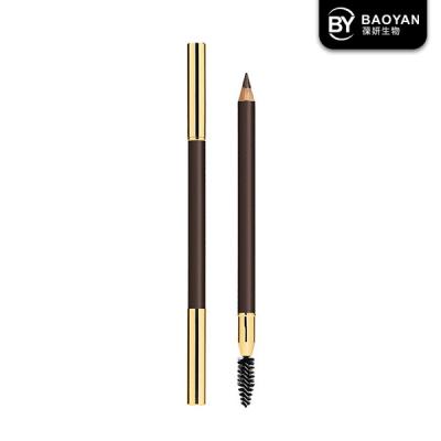 China Waterproof Long Lasting Eyebrow Pencil Light Coffee Color High Pigment for sale