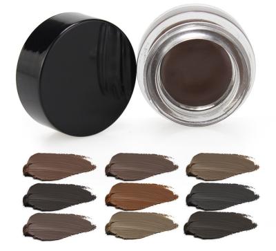 China Private Label Mineral Waterproof Eyebrow Pomade OEM 10 Colors for sale