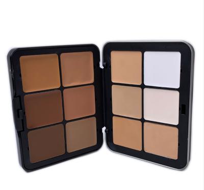 China 12 Color Cosmetics Concealer Cream Contour Palette Private Label for sale