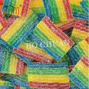 China Center Filled Soft Candy With Gummy Licorice Starch , Cream Candy Production Line Because-380 for sale