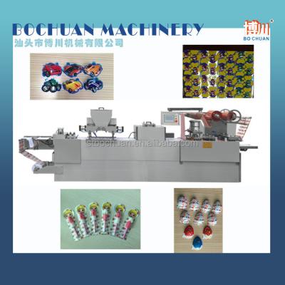 China High Capacity Automatic Blister Machine Special Shape Type Of Commodities Packing Machine For Chocolate for sale