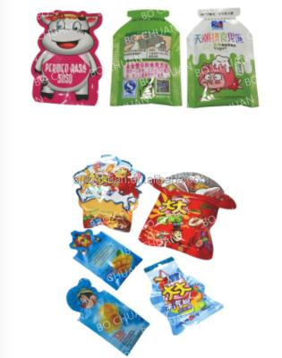 China Food Bag Making Automatic Packing Machine For Special Shape Jelly for sale