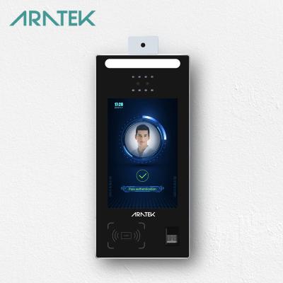 China Body Temperature Measurement Aratek Door Access Control Face Recognition Fingerprint Recognition Terminal for sale