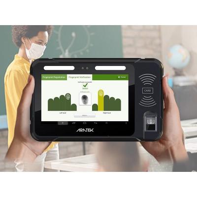 China Top Anti-dust Aratek Biometric Tablet for Student Attendance with NFC Card Reading and Fingerprint Scanning for sale