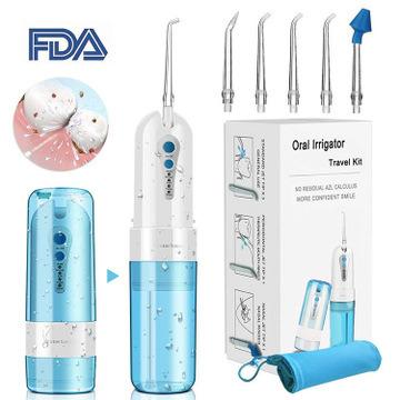 China High Pressure Water Flow Health Care Travel Kit Teeth Water Remover Dental Flosser Oral Irrigator Plaque Flosser for sale