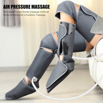 China Calf Air Compression Massage To Relieve Pain Compress Hot Air Pressure Leg Massager For Blood Circulation Air Leg Massager Machine for sale