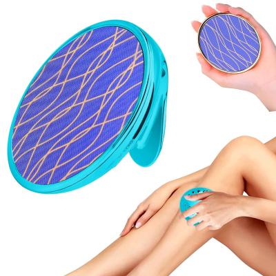 China Crystal Physical Hair Remover Eraser Hand Grip Reusable Nano Crystal Hair Eraser Colorful Design for sale