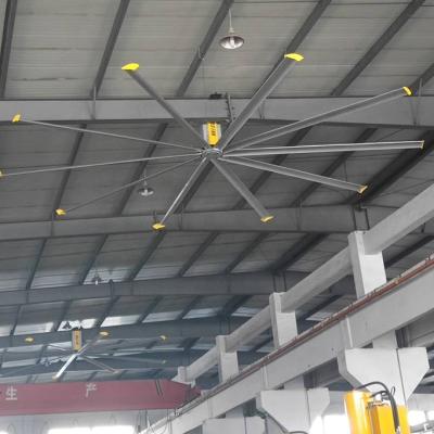 China Hotel 7.3m hvls large ac ceiling fan industrial ceiling fan for sale