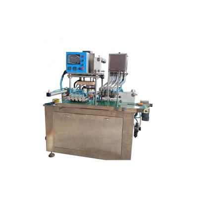 China Water Soluble Beverage PVA Film Pods Packing Machine For Liquid Laundry , Floor Cleaner for sale