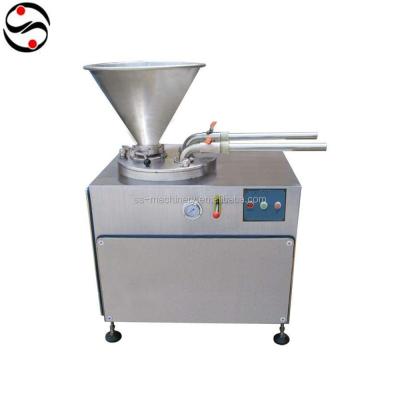 China industrial hydraulic type meat processing machine sausage stuffer/sausage filler/meat extruder for sale