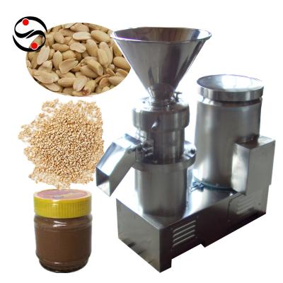 China High efficiency maker Price peanut butter making machine tahini production line peanut sauce grinding machine for sale