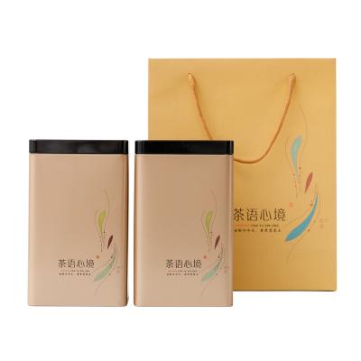 China Large Recyclable Custom Food Tin Boxes Coffee Tin Container Xin Jia Yi Packaging Rectangle Shape 250g Capacity for sale