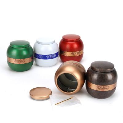 China Round Latch Tin Gift Boxes Tin Can With Double Metal Tea Tin Xin Jia Yi Packaging Round Empty Box for sale