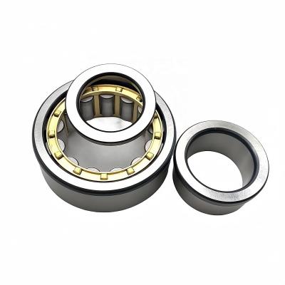 China Steel Cage Cylindrical Roller Bearing NUP214EM 70*125*24mm for Packaging Machinery for sale