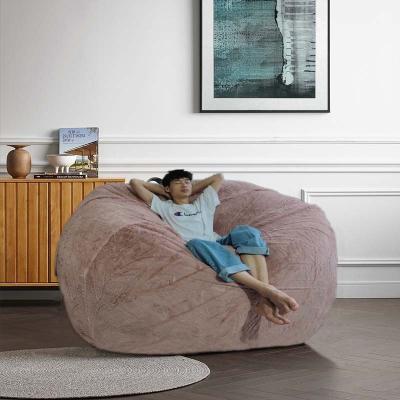 China (Size) Dropshipping 7FT living room furniture 7ft adjustable memory foam beanbag futon zitzak couches love bean bag for sale