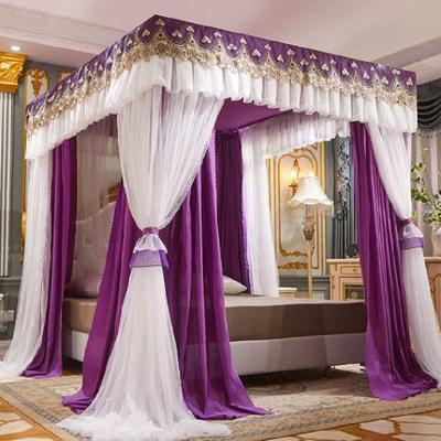 China Folded luxury European style mosquito net, new mosquito repellent bed shading curtain for room decoration for sale