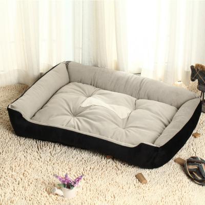 China Warm Travel Canil Perrera Pet Supplies Winter Rectangular Large Cat Nest Kennel for sale